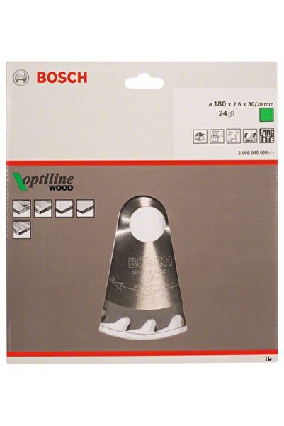Bosch PILARSKA OPTILINE DISC DE LEMN 180x30 Z24