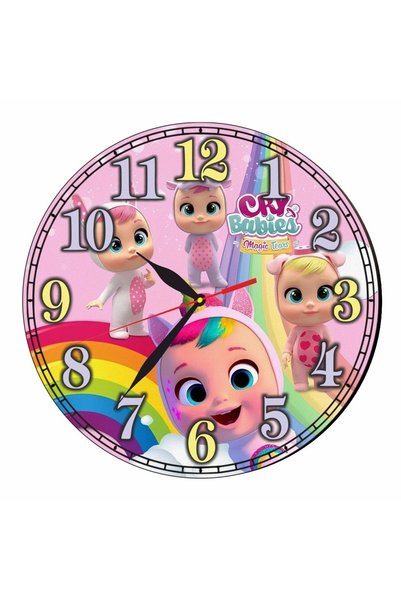 OEM Ceas Disney, Cry Babies, Lemn, 40 cm, CSDUV074