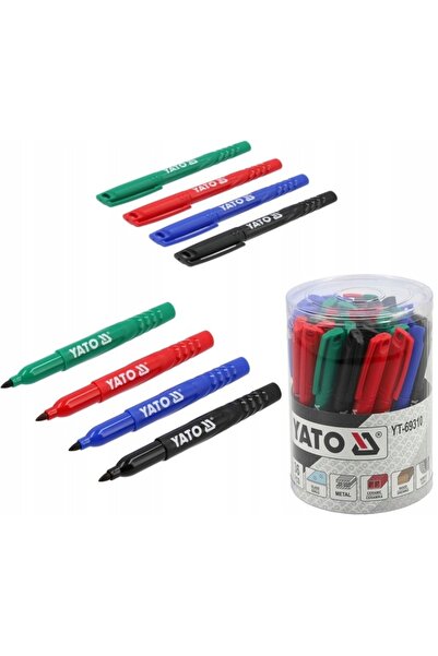 yato Markere SET DE MARKERE 4 CULORI 36 bucăți YT-69310