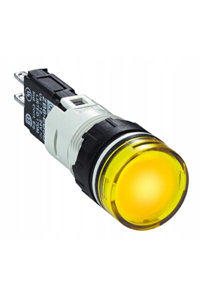 Schneider Electric Indicator XB6 LED galben 12-24VAC/DC 16mm XB6AV5BB