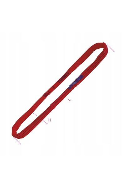Robur CHINGĂ DE POLIESTER 5T 1M PENTRU RĂSCUNS SERTĂRILE DE SARCINĂ 8178/1M BETA