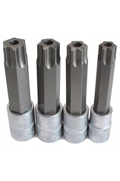 ASTA A-TBX4 Set de chei tubulare TORX cu protecție 1/2″ TX70-TX100