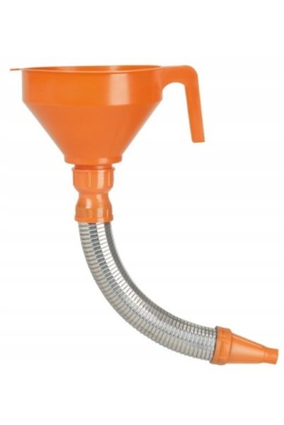 Pressol Pâlnie de 160mm cu vârf metalic flexibil și filtru din alamă