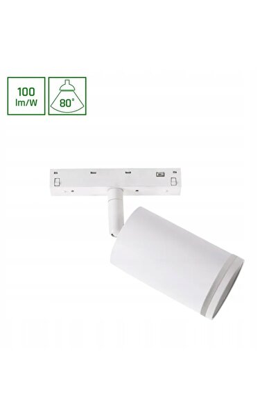 Spectrum SYSTEM SHIFT BASIC SPOT S RING Proiector direcțional 7W 4000K alb ne...