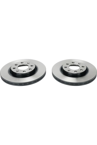 TRW 2x Disc de frână DF4796 pentru Fiat P. Grande Punto 0,9-1,4 05