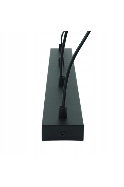IdeaLed LAMPA TUBA PENDANTĂ SUBȚIRE CIRCUS-4 29X55 NEGRU