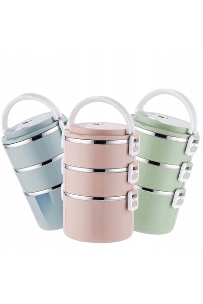 NO BRAND CUTIE DE PRÂNZ/RECIPIENT PENTRU ALIMENTE 1500ML DIN PLASTIC CU CAPAC...