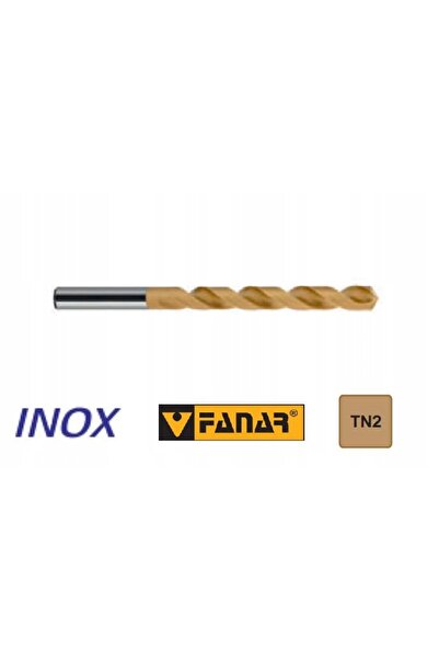 FANAR Burghiu din cobalt 10,2 mm INOX TiN