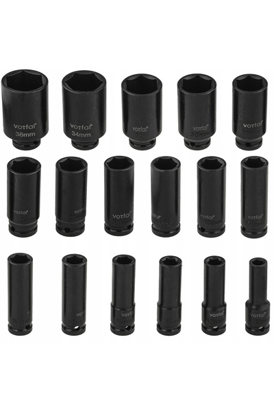 Vorfal Set de burghie, biți de burghiu de 1/2 inch, 10-36mm, cu 6 tăișuri, 17...