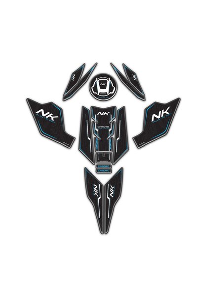 Redline Grafik CfMoto NK 250 2023 - 2027 Uyumlu Tank Pad Kuyruk Pad Kafa Pad ...