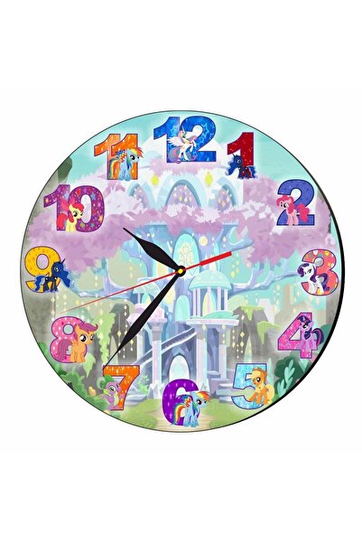 OEM Ceas Disney, My Little Pony, My Little Pony, Lemn, 30 cm, CSDUV035