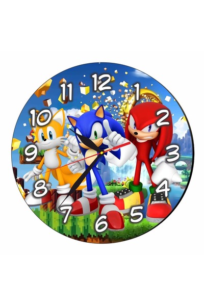Disney Ceas, Disney, Sonic, Lemn, 40 cm, CSDUV172