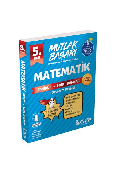 Muba Yayınları 5.Sınıf Mutlak Başarı Matematik Fasikül ve Soru Bankası