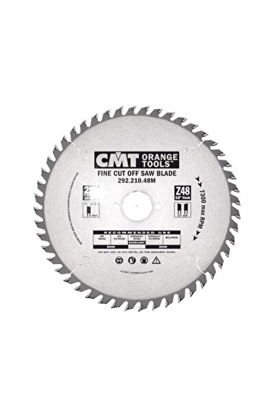 CMT Disc pentru tăiere transversală lemn laminat 235x30mm 48Z 292.235.48M