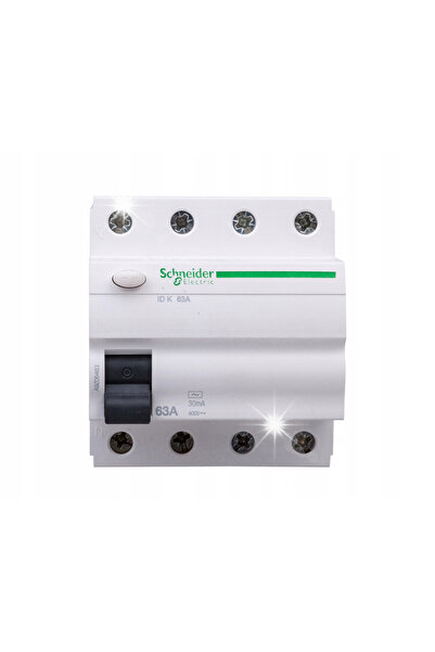 Schneider Electric Întrerupător diferențial de curent 4P 63A 30mA tip AC K60 ...