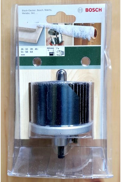 Bosch SET DE 7 LAME DE TĂIȚĂTOR PENTRU GĂURI 26-64 mm