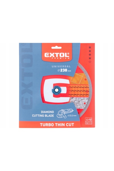 Extol Premium Disc diamantat de tăiere pentru gresie porțelanată și ceramică,...