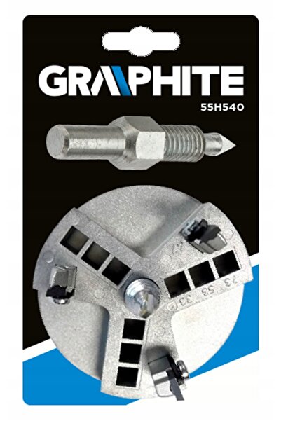 graphite Tăietor de găuri Glaze - 33,53,67,73 mm -55H540