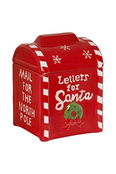 OEM Recipient Ceramic pentru Biscuiti de Craciun Cutie Postala pentru Mos Cra...