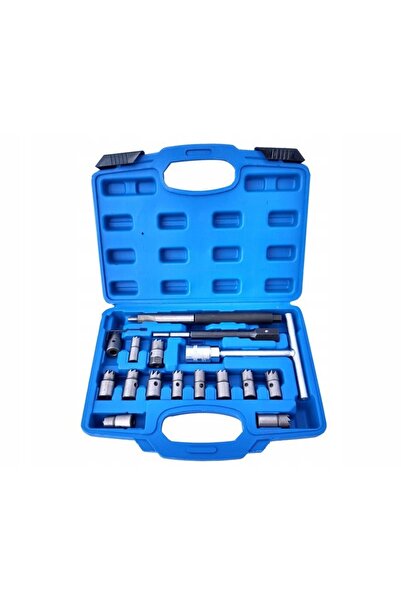 MAGMA Set de freze de 17 piese Freze pentru duze de injectoare
