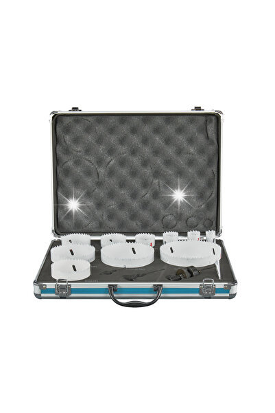 Makita Set freze pentru găuri BIM 22-127mm 10 bucăți metal lemn PVC D-75764