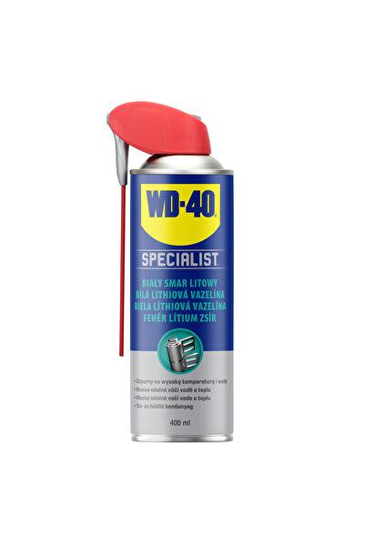 WD-40 SMAR LITIU ALB 400ML PENTRU RULMENTE REDUCĂ FRIȚIA ȘI Zgomotul