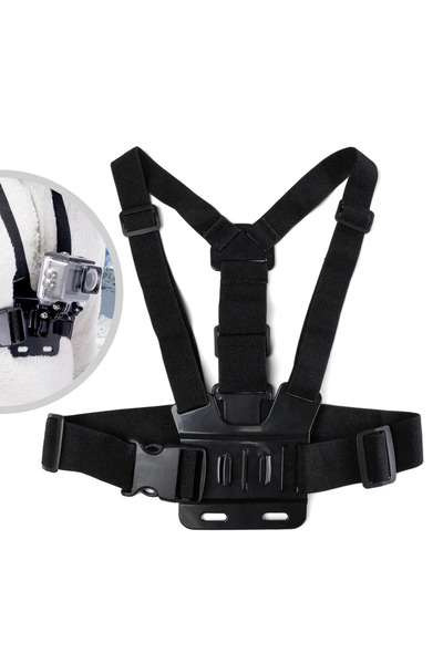 Hurtel Στήριγμα στήθους για GoPro SJCAM Black