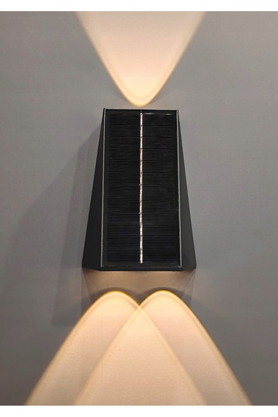 LUMAX Lampă solară de grădină 3x1.5W 70lm 3.7Vx1500mAh IP54 80 °   6V alb neutru