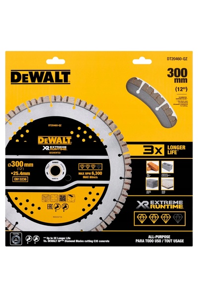 Dewalt DISC SEGMENTAT CU DIAMANTE 300mm