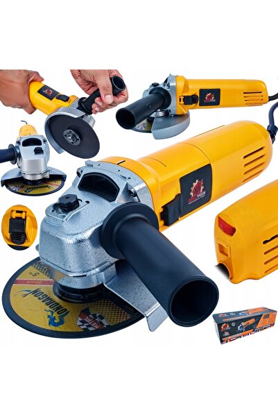 NO BRAND Polizor unghiular de 125mm, 1350W, cu reglare a vitezei, 230V