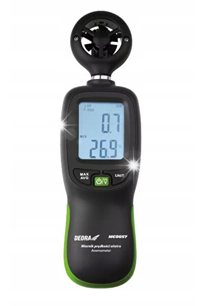 dedra Vitezometru de vânt, indicator de vânt, anemometru, MC0957