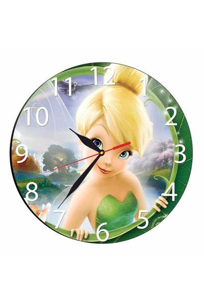 OEM Ceas Disney Tinker Bell, Lemn, 30 cm, CSDUV003