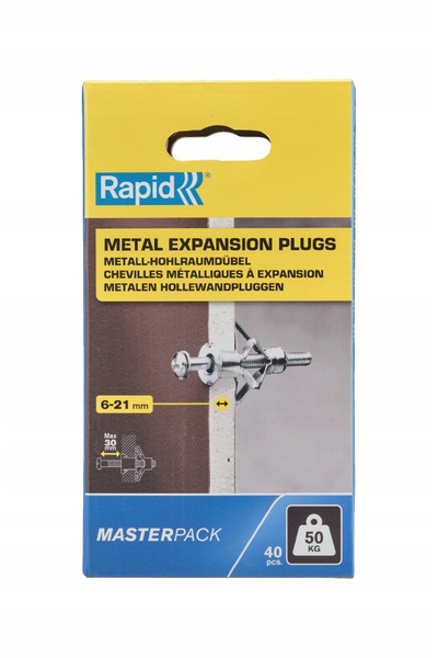 Rapid ROȚI PENTRU PERETI GOI CU PLĂCI G-K 50KG 6-21MM 5001567