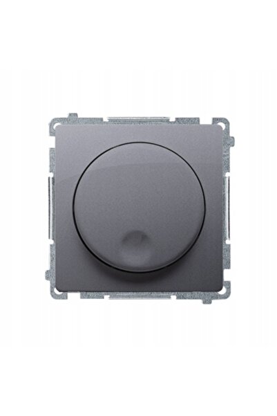 Kontakt-Simon SIMON BASIC Variator rotativ cu presiune argintiu BMS9T.01/43