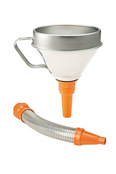 Pressol Pâlnie metalică, din tablă albă, cu sită, mâner 02344 Ø 200mm 3,2l