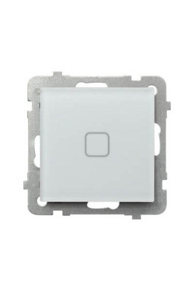 OSPEL Conector de trecere pentru scări/interioare cu lumină, sticlă mată albă