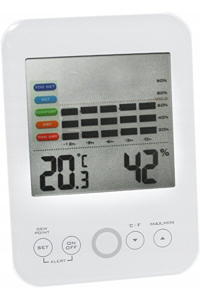 Terdens Termohigrometru electronic WEW Z ALARMAMI TER35