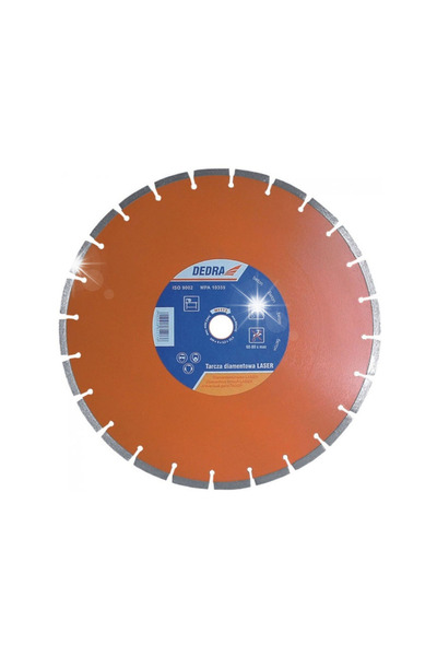 dedra Disc diamantat cu laser pentru beton armat și piatră 350x25,4MM H1173