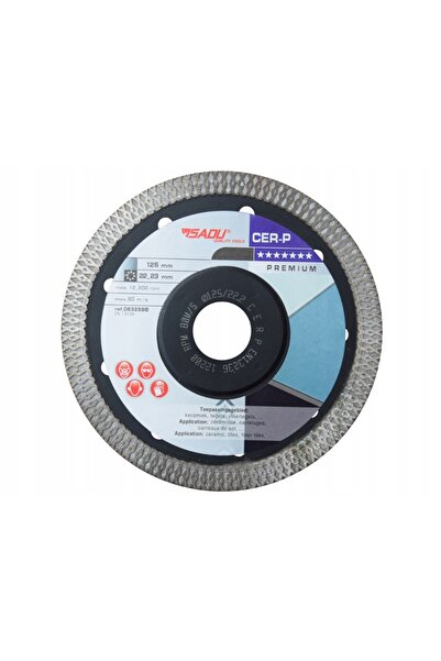 SADU Disc diamantat pentru plăci ceramice 125x22.23mm CER-P