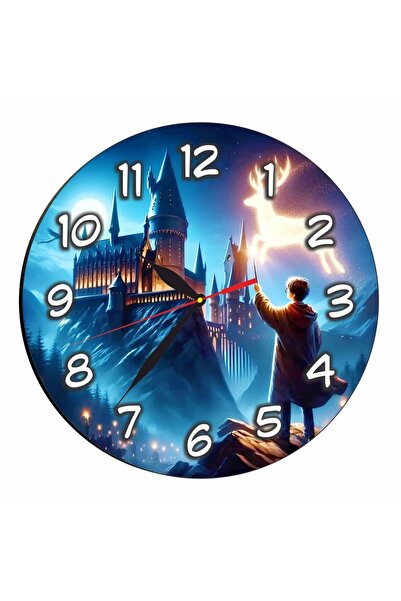 OEM Ceas Harry Potter, Lemn, 30 cm, CSDUV190