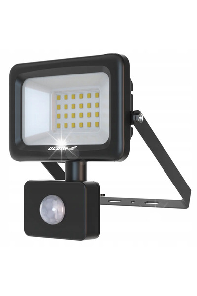 dedra Lampă cu senzor de mișcare, proiector LED 900 lm 10W, de exterior, SLIM