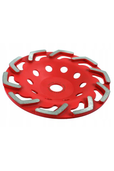 Falon Tech Disc diamantat pentru șlefuit beton 180 22,2mm ROȘU