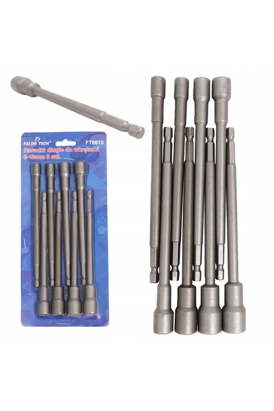 Falon Tech Biți lungi pentru șurubelniță 6-13mm