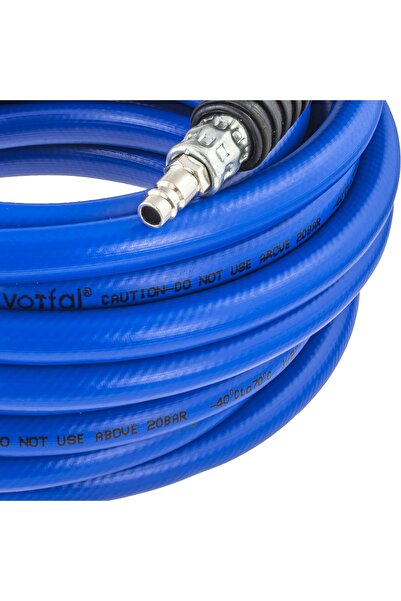 Vorfal Furtun pneumatic din cauciuc pentru compresor, flexibil, 12x19mm, 10m