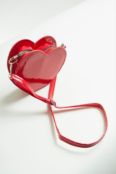Generic Brand Heart Red Children's Shoulder Bag