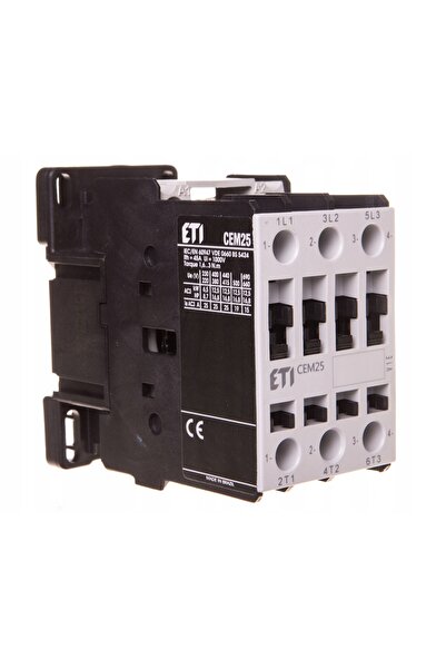 ETI Polam ETI AIR CONTACTOR 3P 25A AC 11kW 230V CEM25.00-230V 004645103
