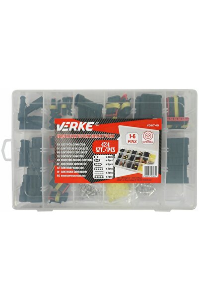 VERKE CONECTOR ELECTRIC HERMETIC AUTOMOTIV TERMINALE PIN 424EL
