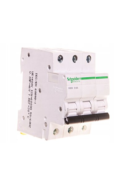 Schneider Electric Disjunctor B6A 3P AC SCHNEIDER ACTI9 K60N A9K01306