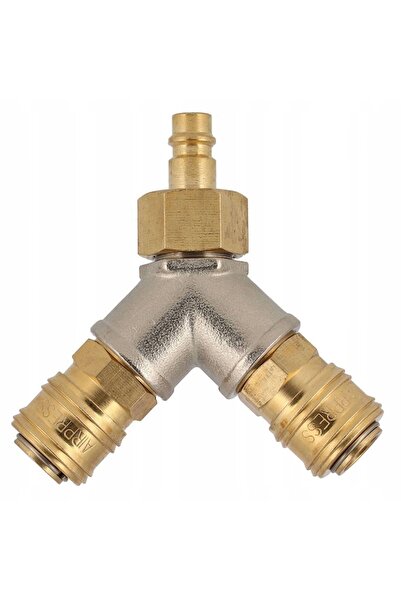 Airpress TIP TRIUNghiULAR Y 1/4'' CU CONECTORI RAPIDI ȘI ȘTECHER EURO 4303042
