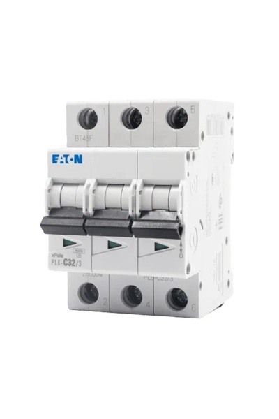 Eaton Disjunctor PL6-C32/3 6kA C32A 3P 286604